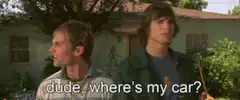 Dude, where's my car?