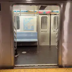 Subway doors closing