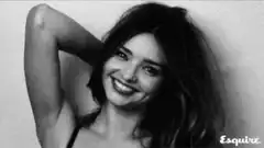 Miranda Kerr posing for Esquire