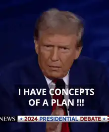 Donald Trump I Have Concepts Of A Plan