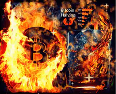 Bitcoin Halving on Fire