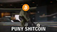 Hulk throws Bitcoin at Dogecoin