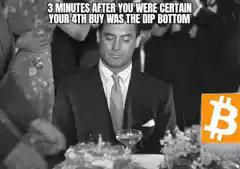 Shaken Man Bitcoin Dip Bottom