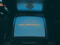 Cant Win Em All on CRT TV
