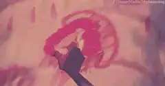 Rafiki draws Simba's face