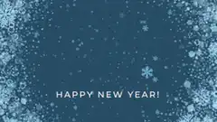Happy New Year 2024 animation