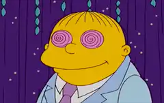 Mr. Burns hypnotized