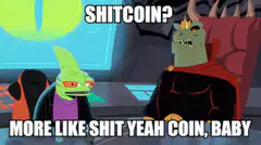 Zoidberg puts on sunglasses Shitcoin