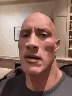 The Rock mind blown