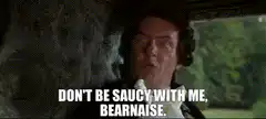 Don't be saucy with me, béarnaise