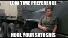 Matthew McConaughey Low Time Preference HODL Your Satoshis