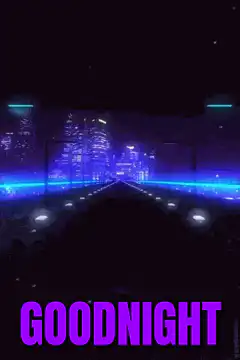Goodnight synthwave city
