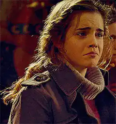 Emma Watson sad face