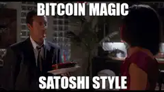 David Duchovny Bitcoin Magic Satoshi Style