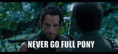 Never Go Full Pony