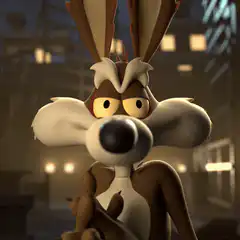 Wile E. Coyote gets electrocuted