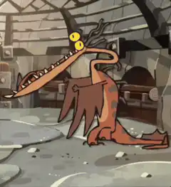Hookfang from How to Train Your Dragon