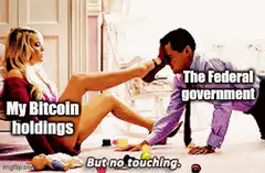 My Bitcoin holdings but no touching
