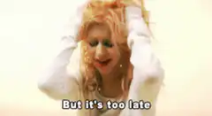 Avril Lavigne But It's Too Late
