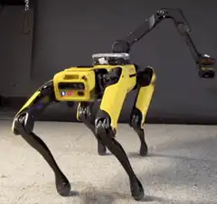 Boston Dynamics Spot robot dancing