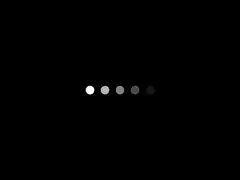 white dot moving across gray dots