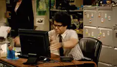 The IT Crowd office chaos