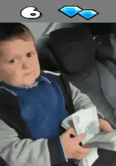 Baby counting money