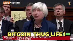 Janet Yellen Bitcoin Thug Life