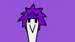 GM Nostr cartoon character