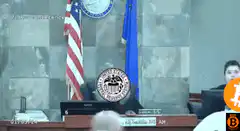 Bitcoin knocks over US flag in hearing