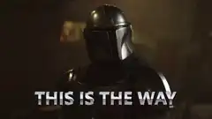 The Mandalorian This Is The Way