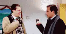 Jerry and George from Seinfeld