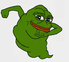 Slimer doing a dab