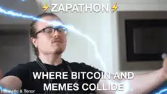 Zapathon Bitcoin Memes Collide