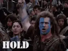 William Wallace face paint glitch