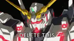 Unicorn Gundam Delete This