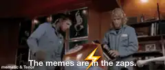 The memes are in the zaps