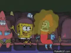 SpongeBob farts on woman in movie theater