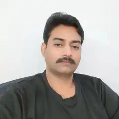 Man with mustache in black shirt