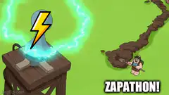 Zapathon lightning strike