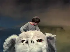 Ewok cheers on forest