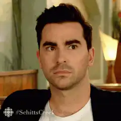 David Rose skeptical look