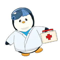 Doctor Penguin with First Aid Kit