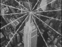 Empire State Building hit by lightning