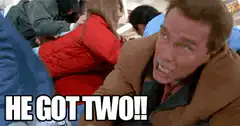 Arnold Schwarzenegger He Got Two