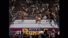 Hulk Hogan enters Royal Rumble