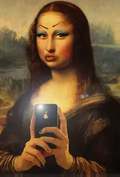 Mona Lisa modern edits