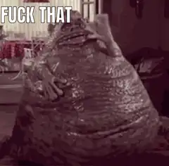 Frog with text Fuck That