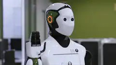 PAL Robotics humanoid robot waving