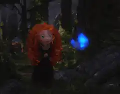 Merida meets the Will-o'-the-Wisp